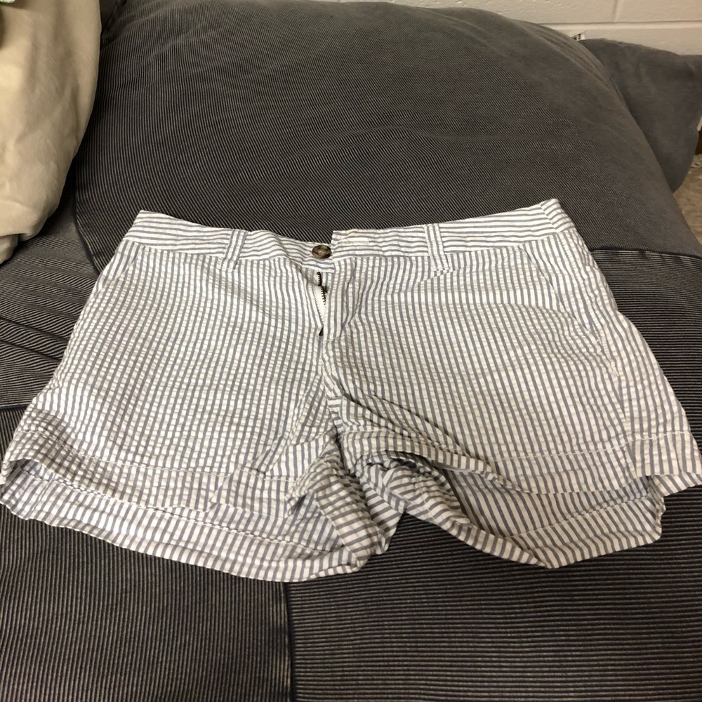 seersucker shorts
